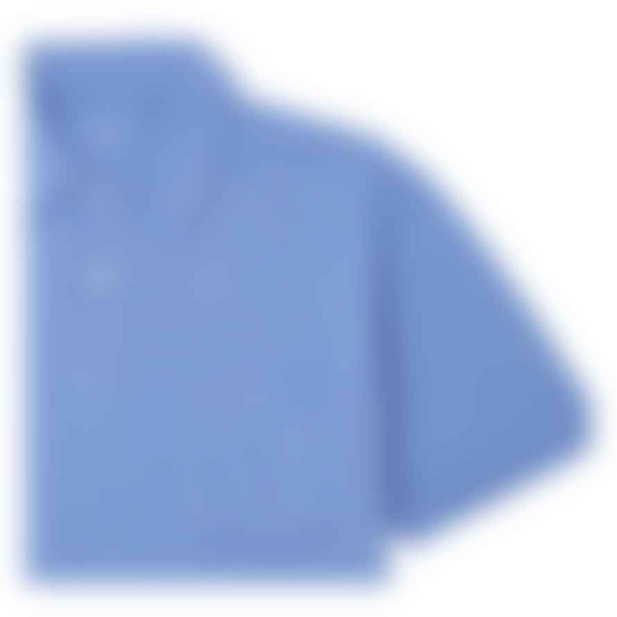 Hartford - Mens Chambray Jersey Polo Short Sleeved
