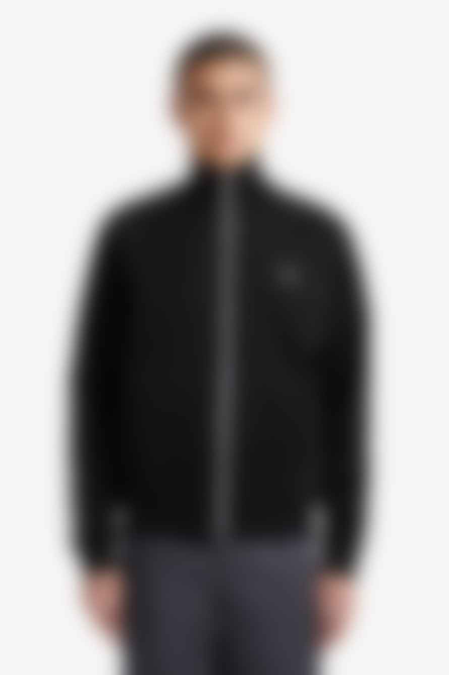 Fred Perry Taped Track Jacket 4620 Black