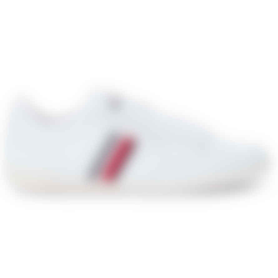 Tommy Hilfiger White Classic Webbing Cupsole Trainers