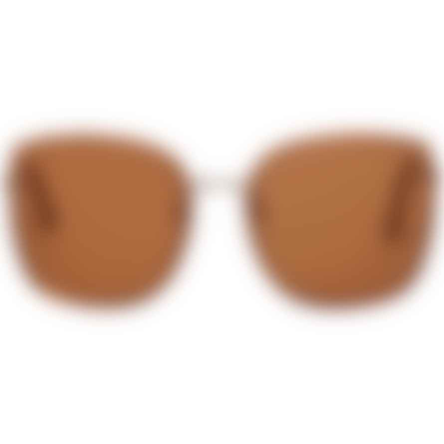 Elie Beaumont  Brown Sunglasses
