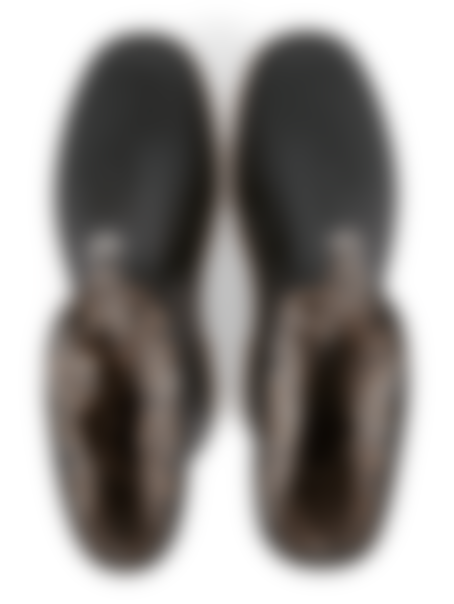 Marc Cain Black Ankle Boots Rain Booties Vb Sb.01 Z01 Col 900
