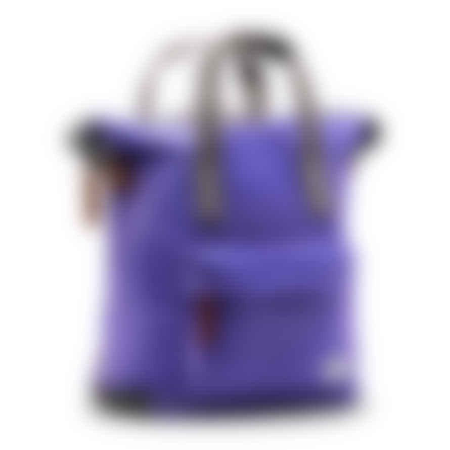 ROKA Back Pack Rucksack Bantry B Small In Recycled Sustainable Nylon Peri Purple