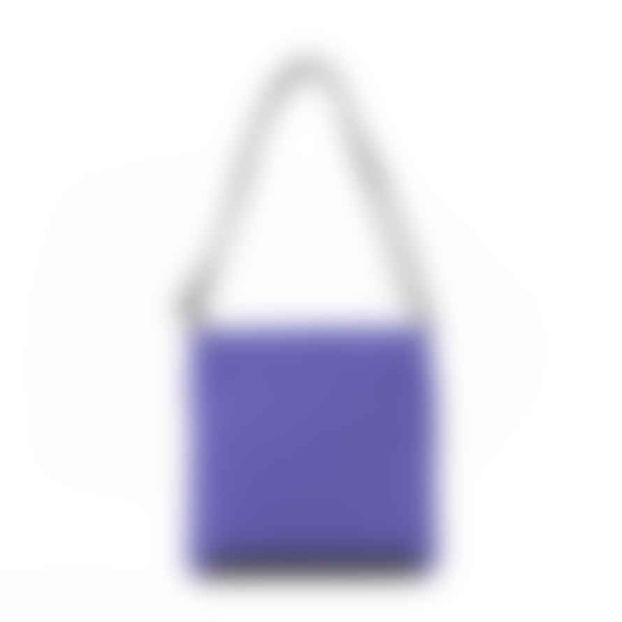ROKA Roka Cross Body Shoulder Bag Kennington B Medium In Recycled Sustainable Nylon Peri Purple