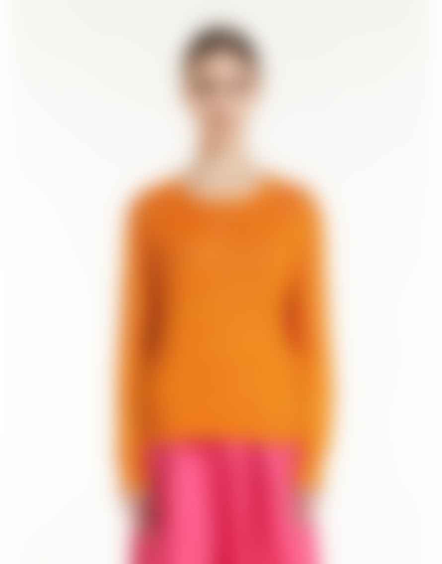 Weekend Max Mara Medium Orange Volpino Sweater 