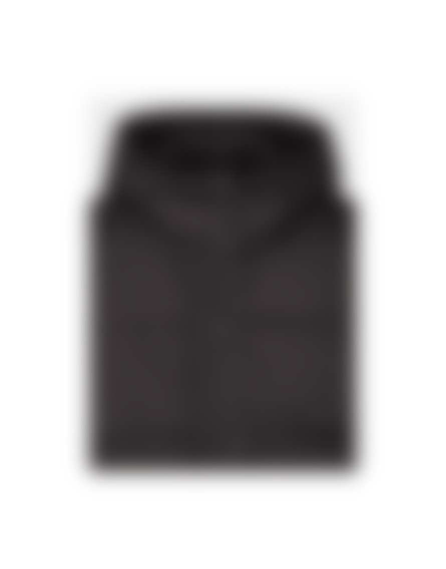 Paul Smith Black Fibre Down Puffa Coat with Stripe Pockets