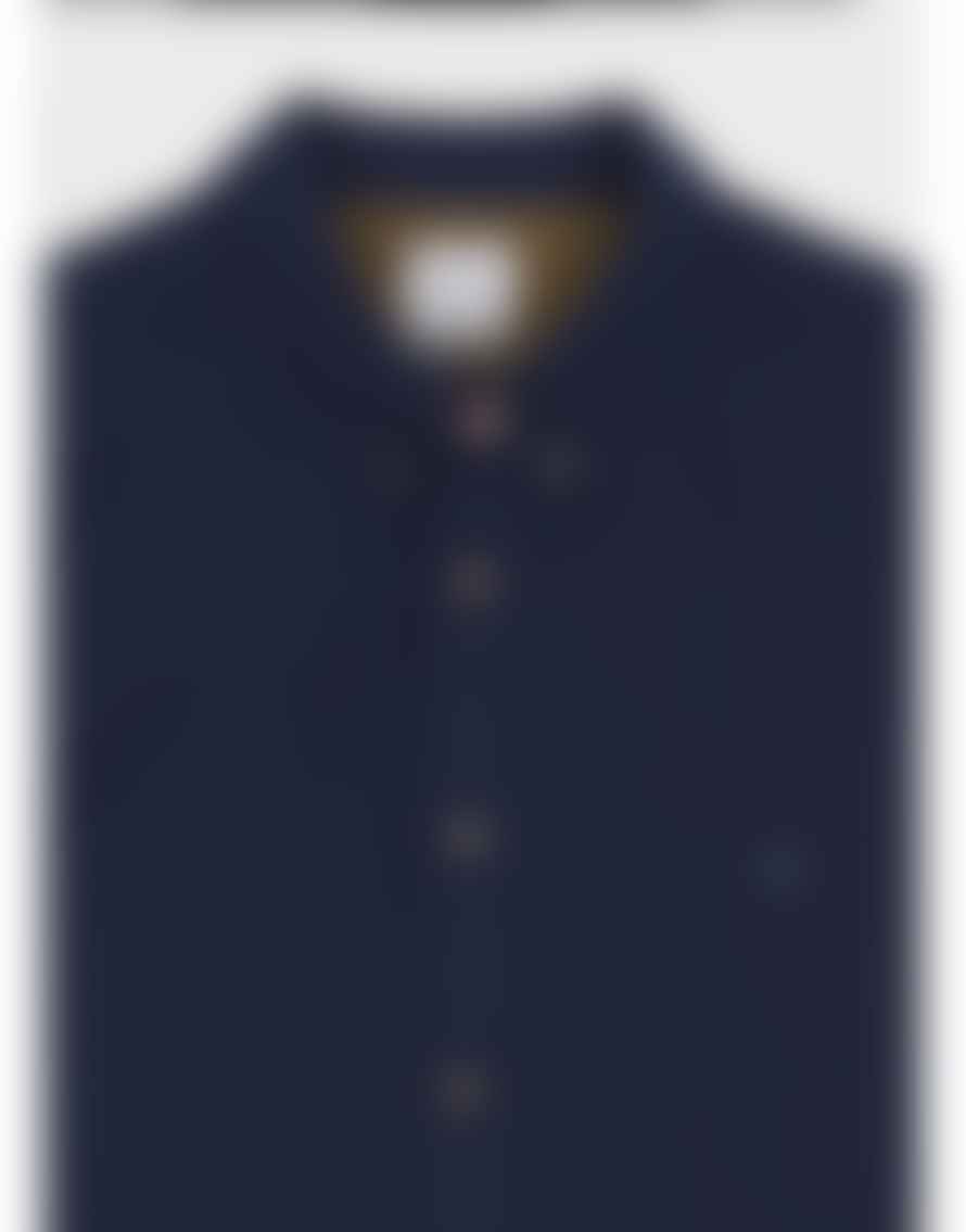 Paul Smith Classic Navy Logo Casual Shirt