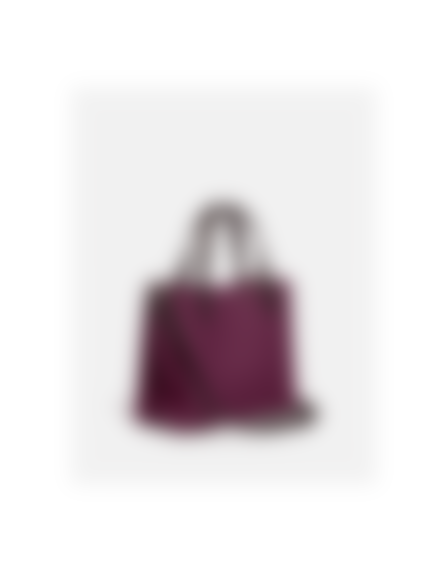 COACH Deep Berry Colourblock Leather Willow Small Bag