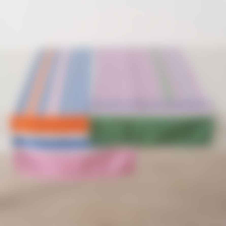 &Quirky Colour Pop Table Runner : Blue & Orange or Pink & Green