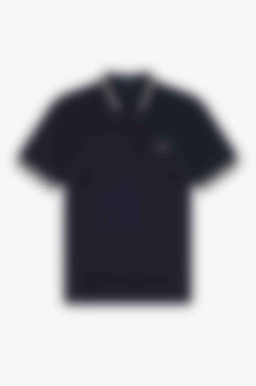 Fred Perry Fred Perry Reissues Original Single Tipped Polo Navy / Snow White