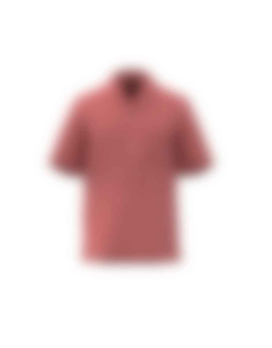 Boss Red Rayer Geo Print Short Sleeve Shirt