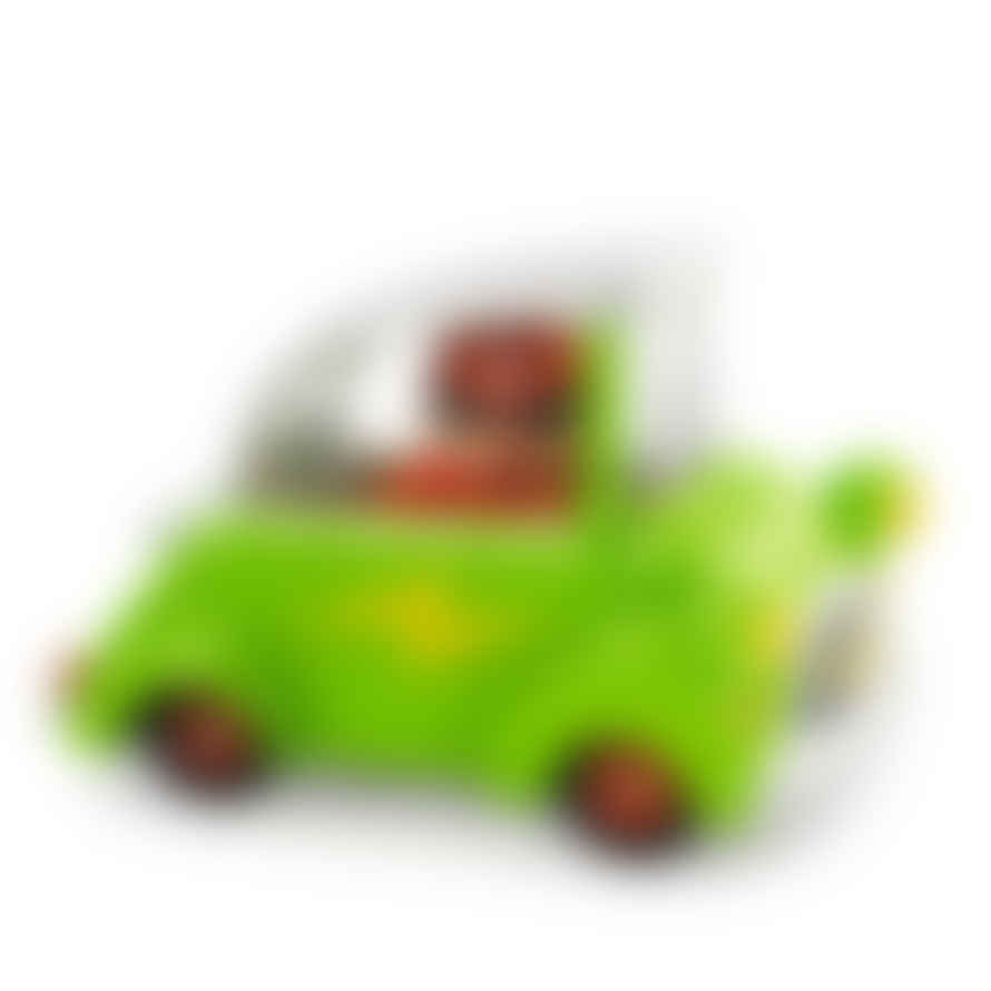 Djeco  Metal Toy Car - Green Flash
