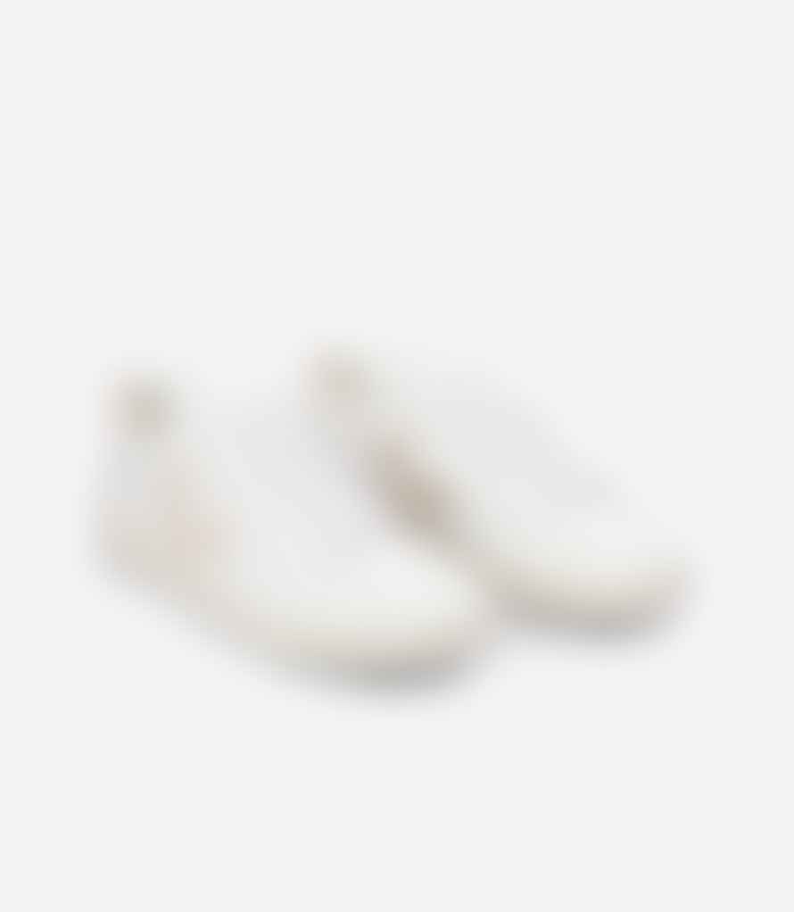 Veja White Leather V 12 Sable Shoes unisex