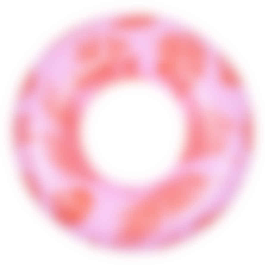Swim Essentials 90cm Swim Ring Inflatable - Pink Ocean