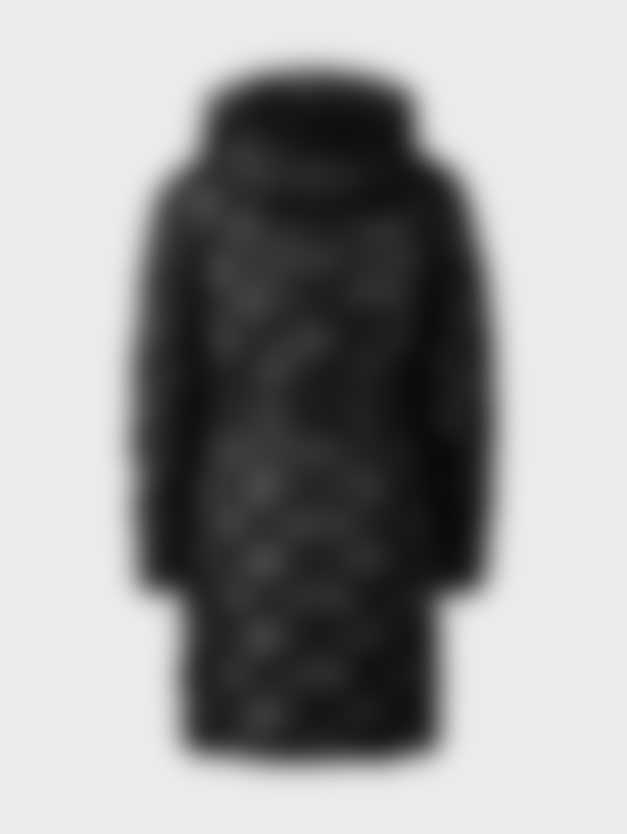 Marc Cain Sports Black Quilted Coat with Hood