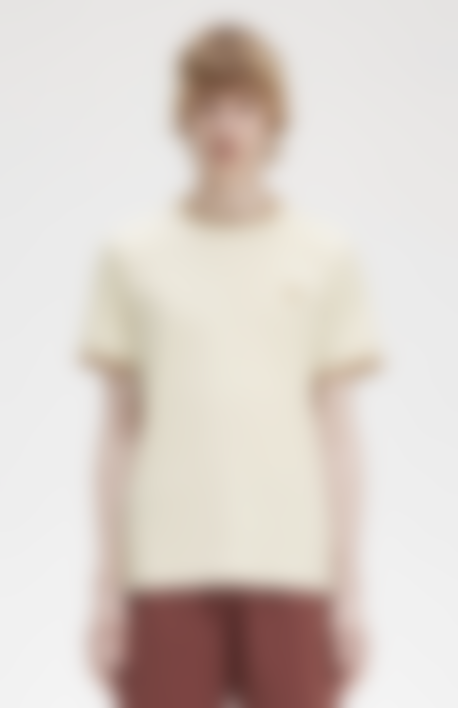 Fred Perry Twin Tipped T-Shirt (Oatmeal)
