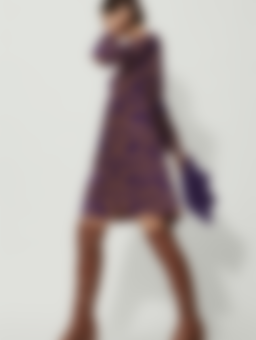 Luisa Cerano Dress With Tapestry Print 788451 3526 7638