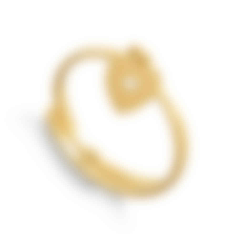 SVP Jewellery Supersonic Small Heart Gold Charm Ring