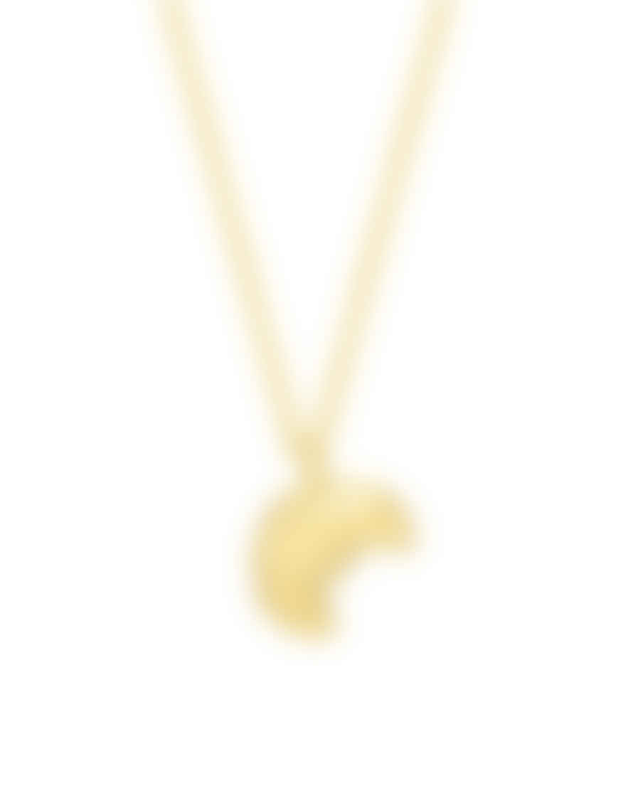 Estella Bartlett  - Croissant Necklace In Gold