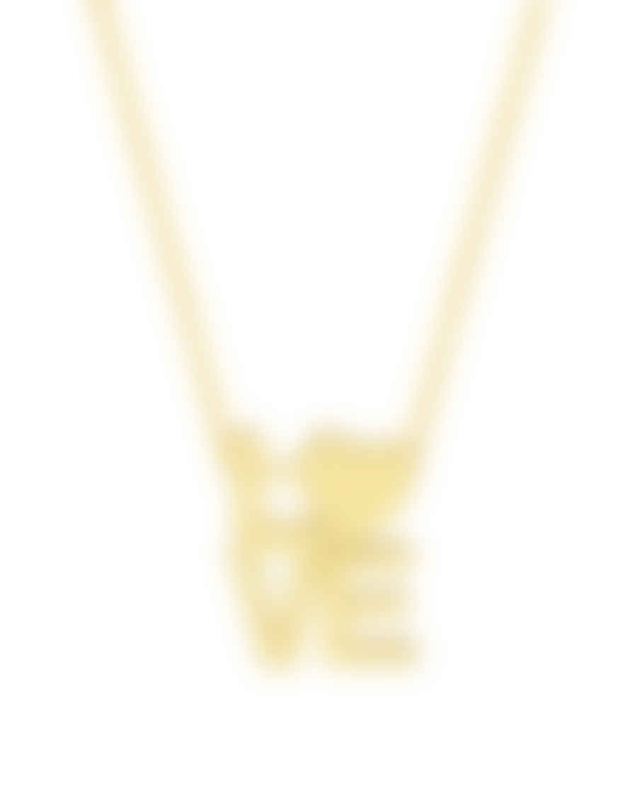 Estella Bartlett  - Love Pendant Necklace In Gold