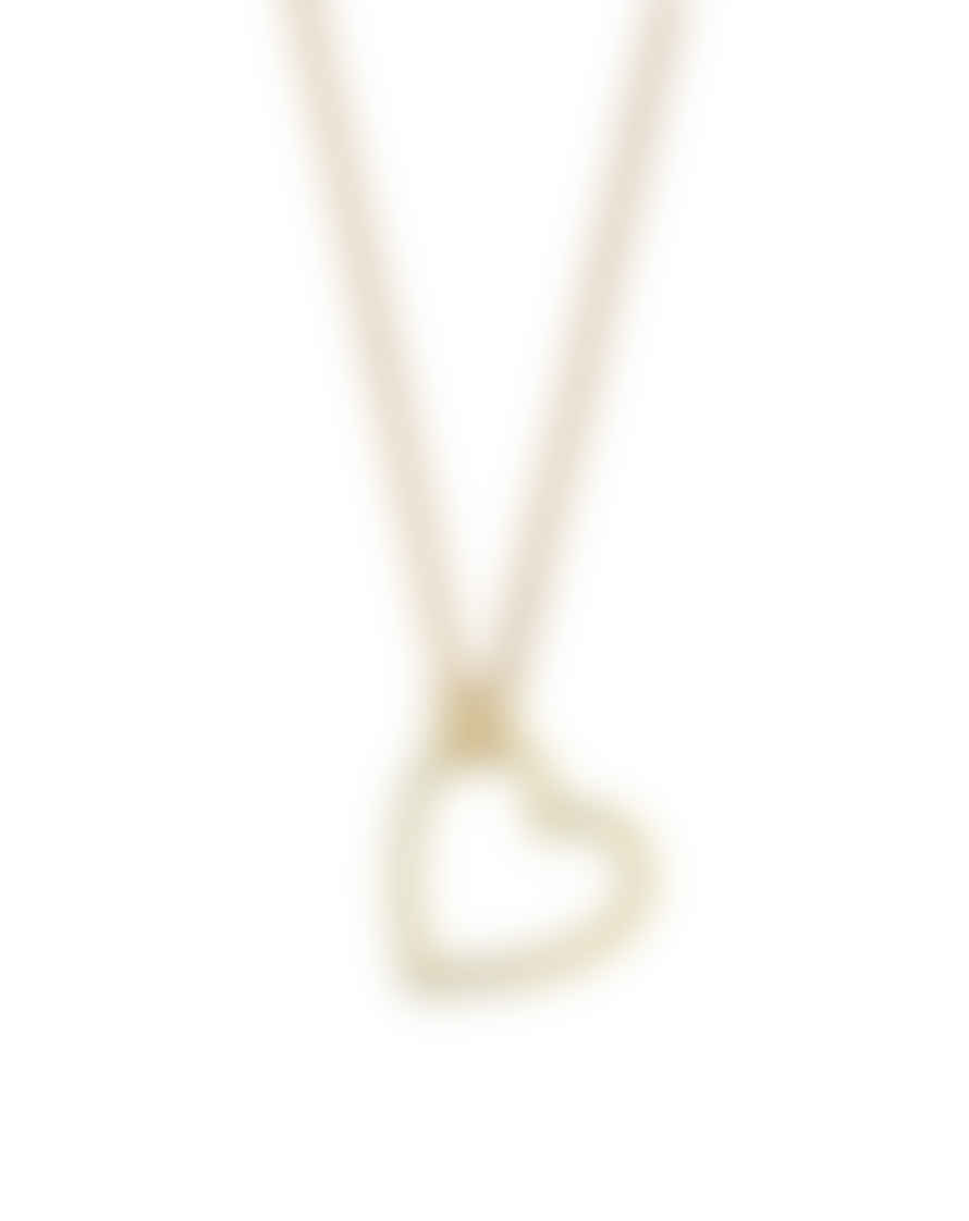 Estella Bartlett  - Open Heart Necklace