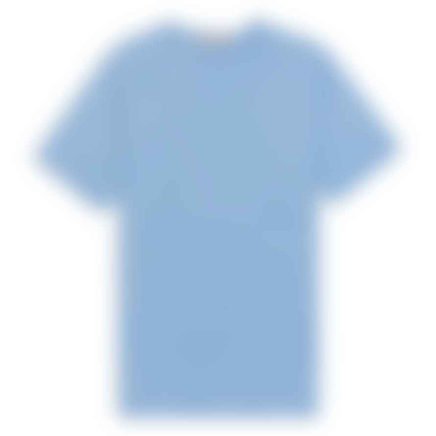 Burrows & Hare  Egyptian Cotton T-shirt - Della Robbia Blue