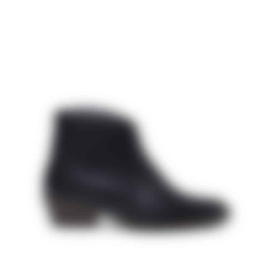 Anonymous Copenhagen Fiona Black Leather Ankle Boot