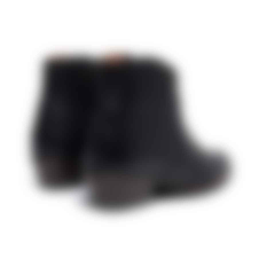Anonymous Copenhagen Fiona Black Leather Ankle Boot