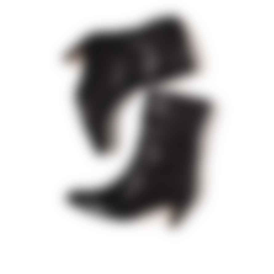 Anonymous Copenhagen Vully Black Nappa Leather Boot