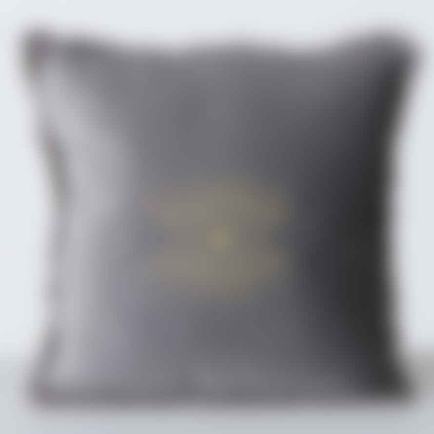 &Quirky Magic Eye Cushion : Black or Grey