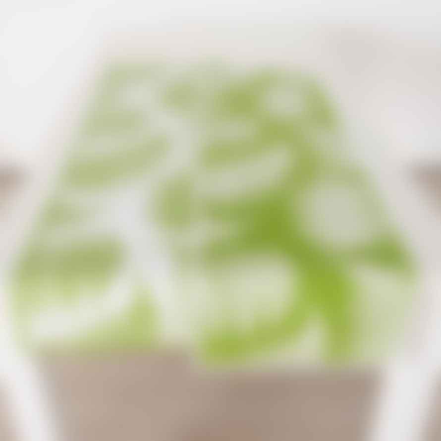 &Quirky Fern Leaf Table Runner : Green Leaf or White Leaf