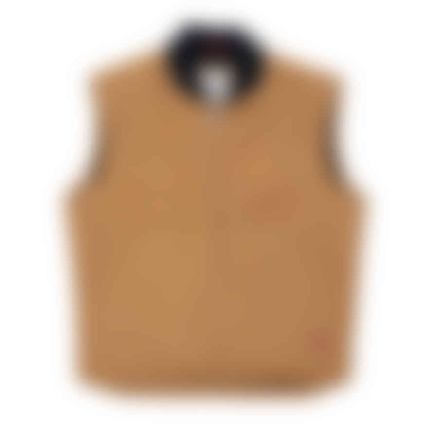 Iron & Resin Highway Canvas Vest - Union Brown