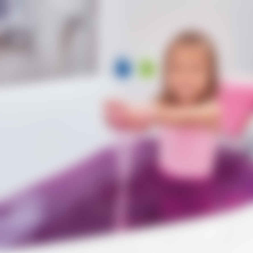 Zimpli Kids Pink & Purple Glitter Slime Baff With Unicorn Inflatable