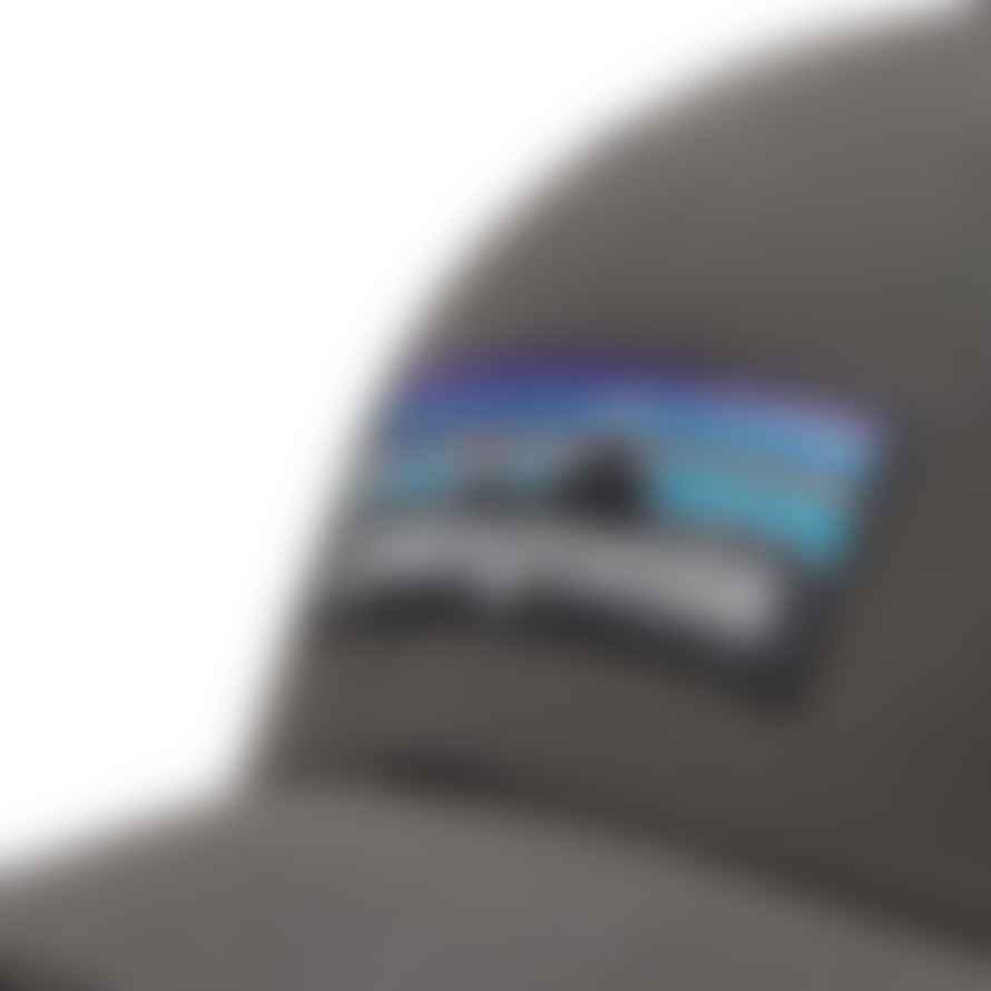 Patagonia Logo Lopro Trucker Cap - Forge Grey