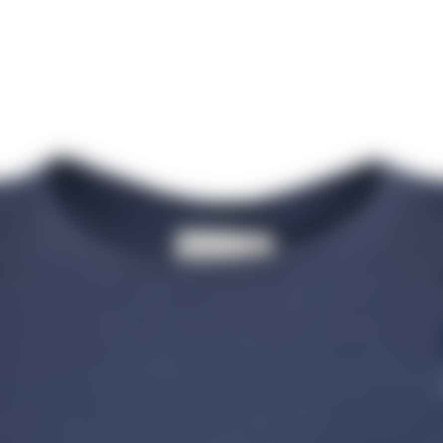 Maison Kitsune Handwriting Regular T-shirt - Blue Denim