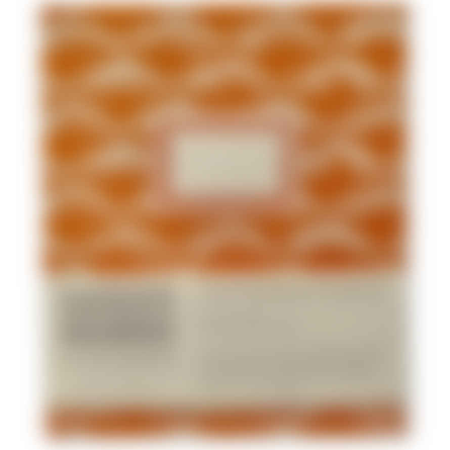 Cambridge Imprint Large Hardback Notebook - Wave Blood Orange