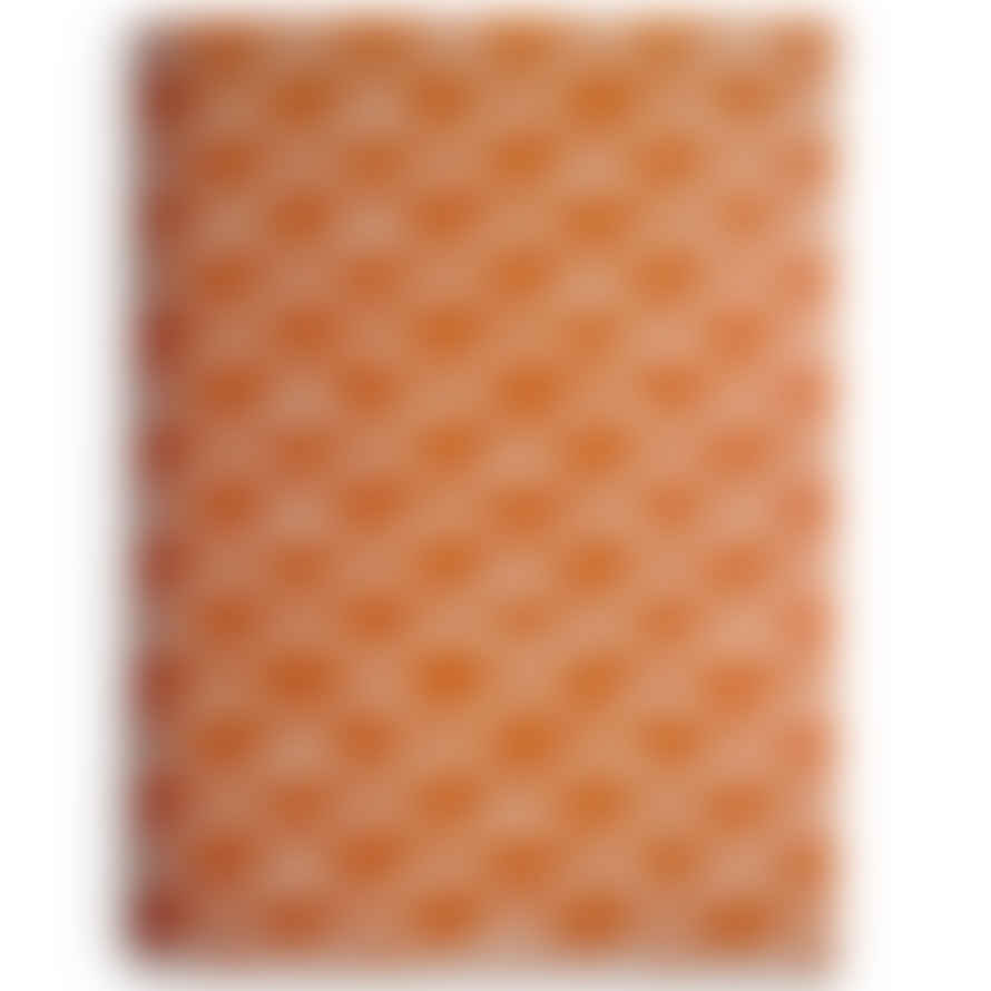 Cambridge Imprint Patterned Scrapbook - Wave Blood Orange