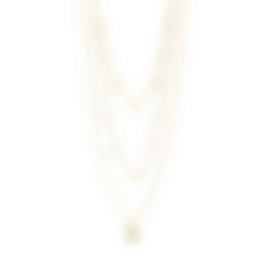 Pilgrim - Chayenne Gold Crystal Layered Necklace