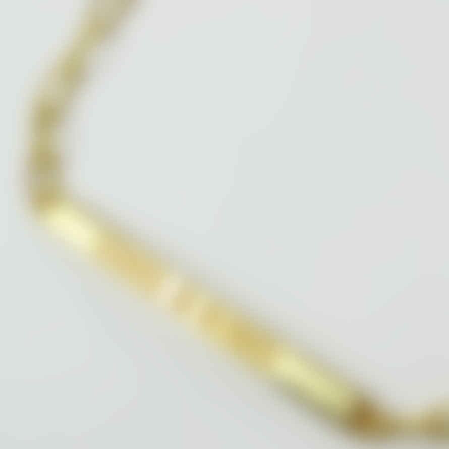 My Doris Gold Cool and Kind Bar Bracelet