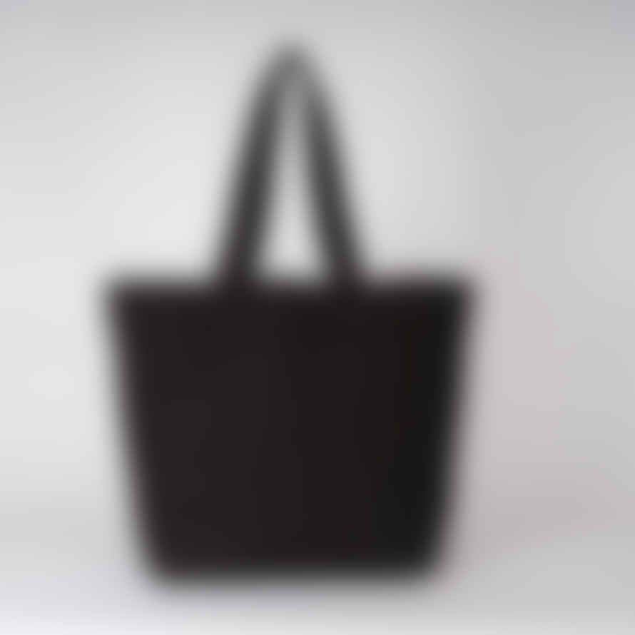 Kate Sheridan Black Waxed Mega Tote