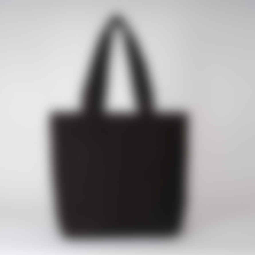 Kate Sheridan Black Waxed Mega Tote