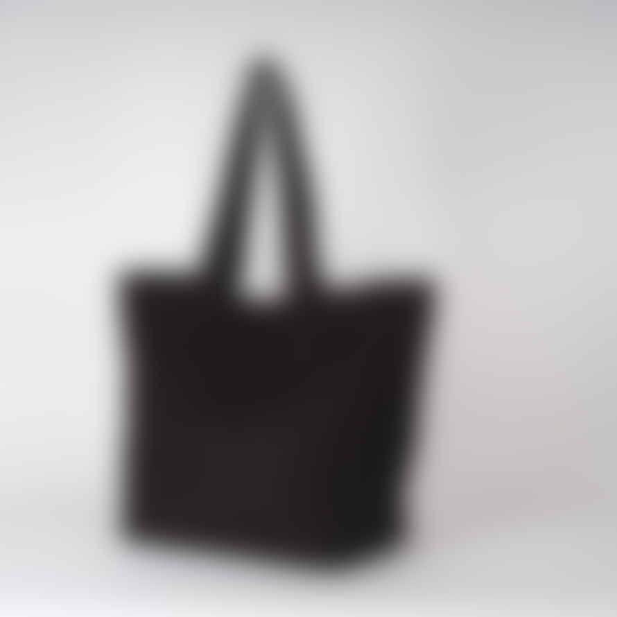 Kate Sheridan Black Waxed Mega Tote