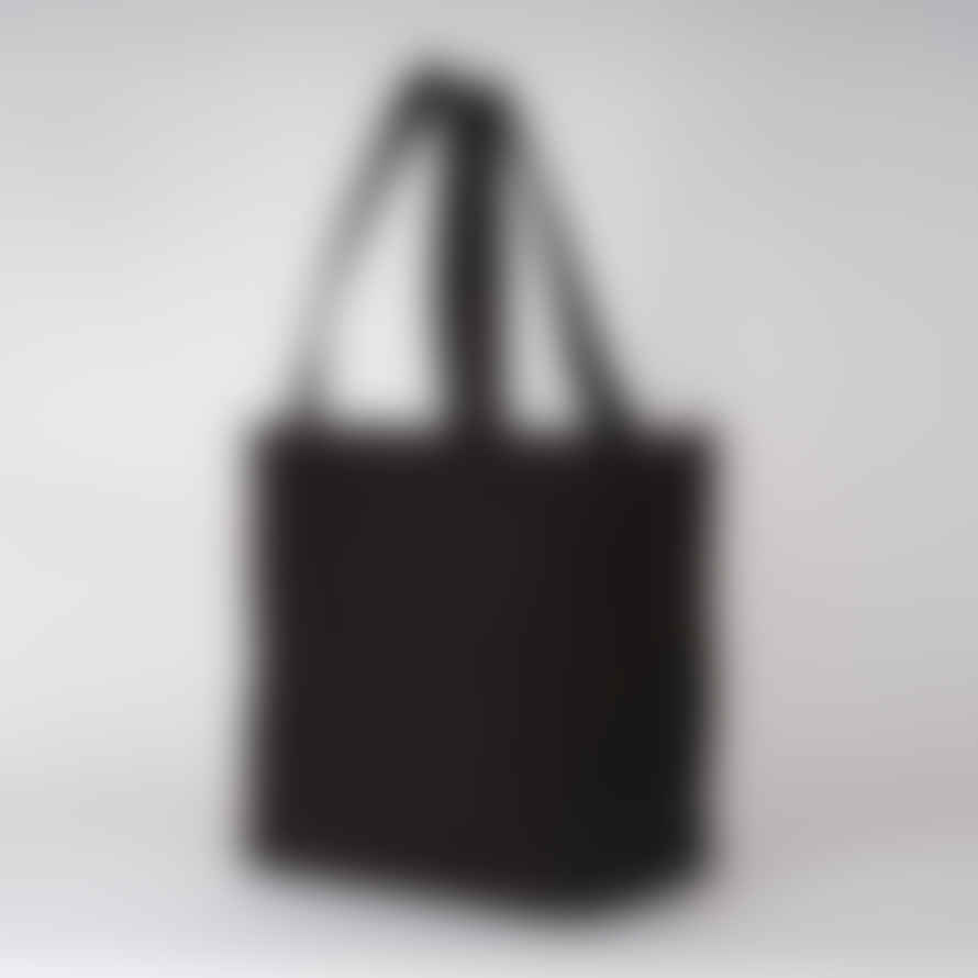 Kate Sheridan Black Waxed Mega Tote