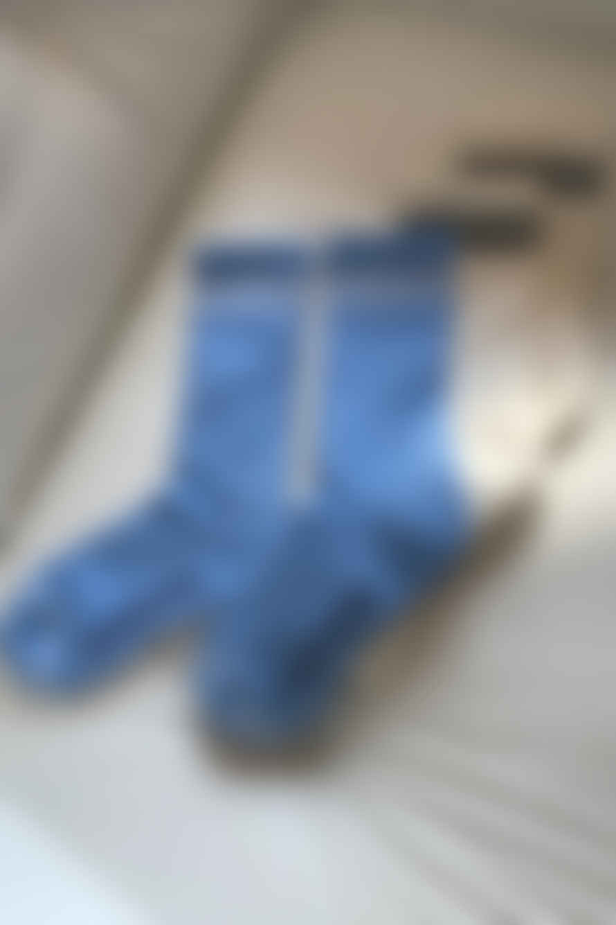 Le Bon Shoppe Boyfriend French Blue Socks