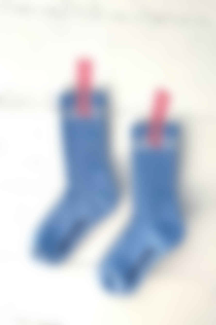 Le Bon Shoppe Boyfriend French Blue Socks