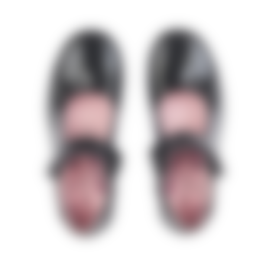 Start-rite Startrite: Giggle Riptape School Shoes - Black Patent