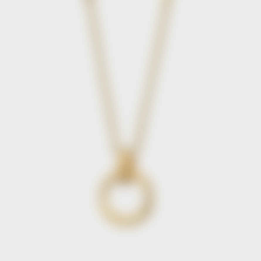 Scream Pretty  Eternity Charm Collector Necklace - Gold Plated - Standard Chain Length