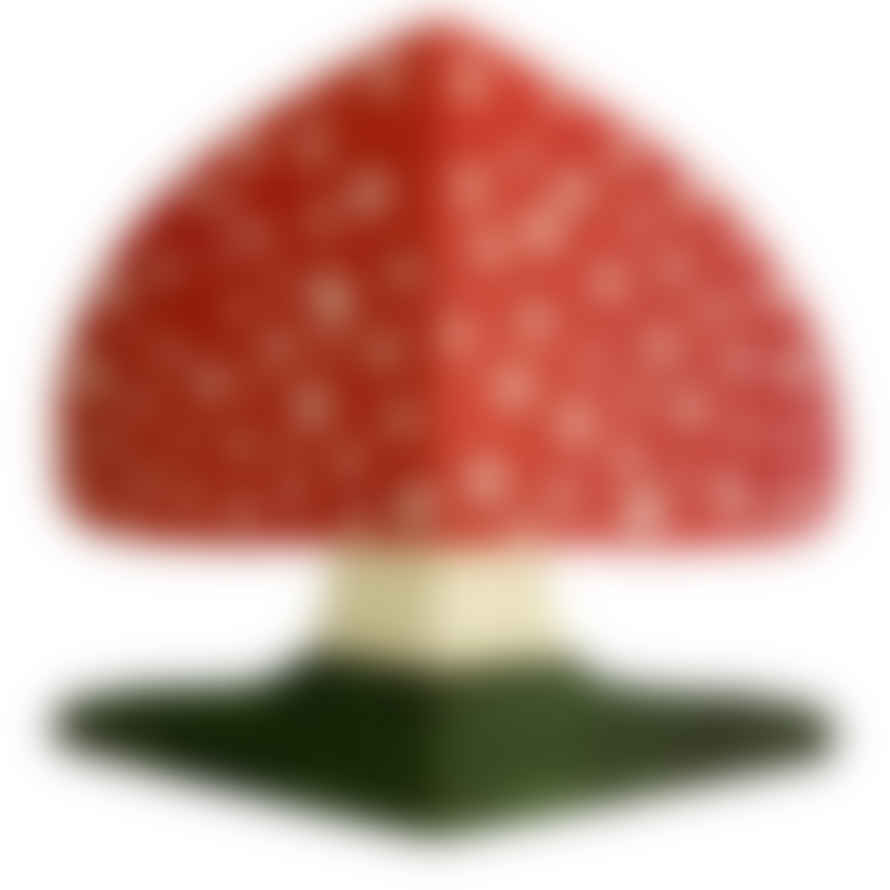 Mortlake Papers Red Mushroom Card