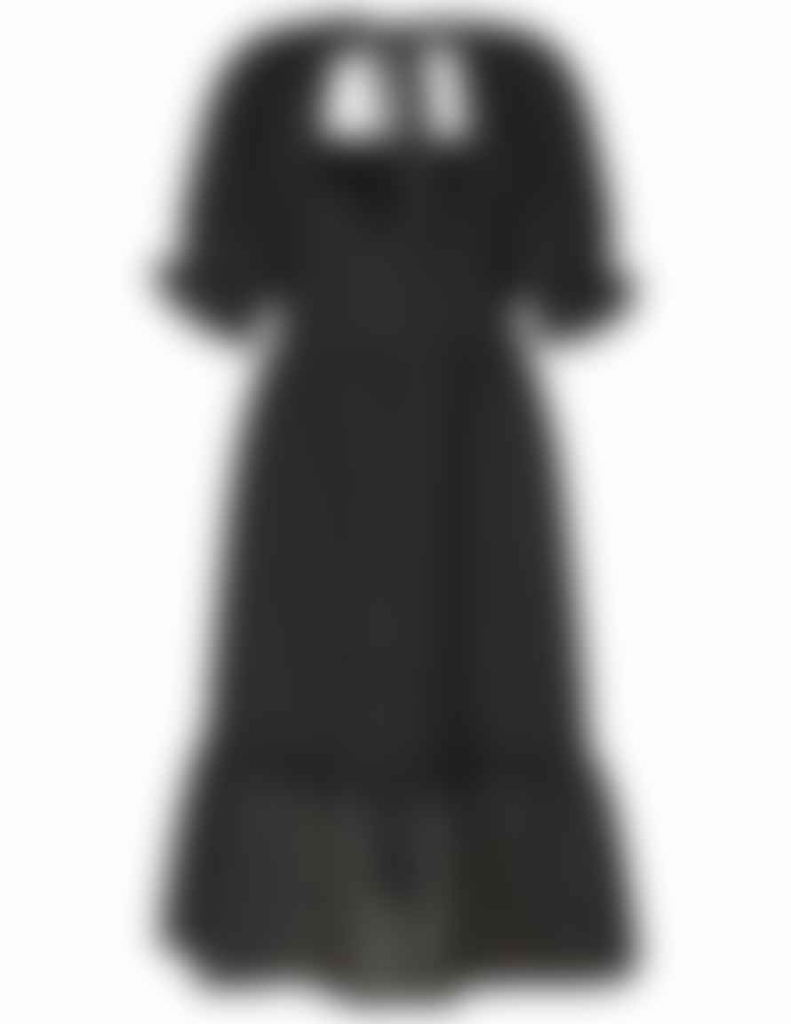 Cras Black Ester Dress 