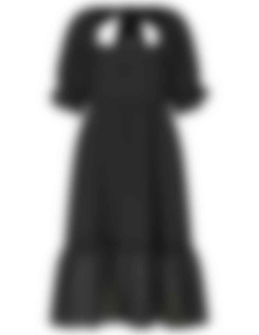 Cras Black Ester Dress 