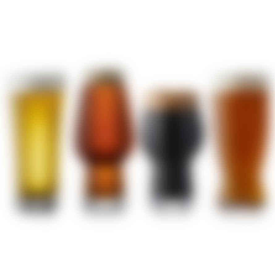 Forma House Ltd Set of 4 Lyngby Beer Glasses